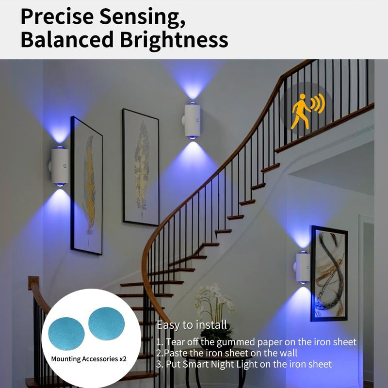 LED Nachtlicht | Bewegungsmelder & sanftes Licht Zorenza