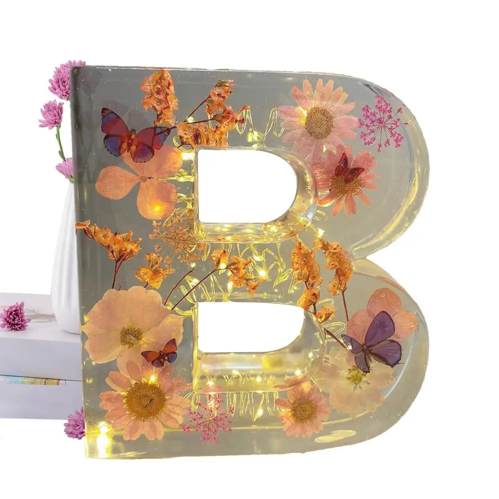Handgefertigte Blumen-Nachtlampe Zorenza