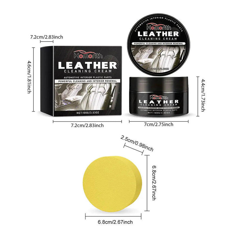 1+1 GRATIS | Premium Lederpflege-Creme – Sofortige Auffrischung & Schutz Zorenza