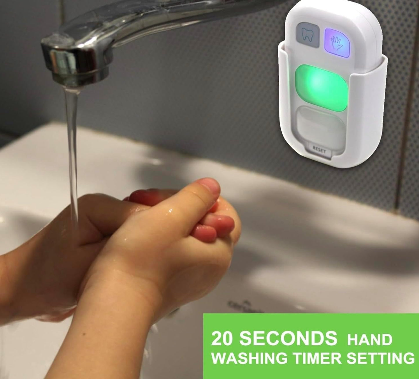 Kinder Wasch- & Putz-Timer | Bunte LEDs, kindersicher & praktisch Mivoza Deutschland