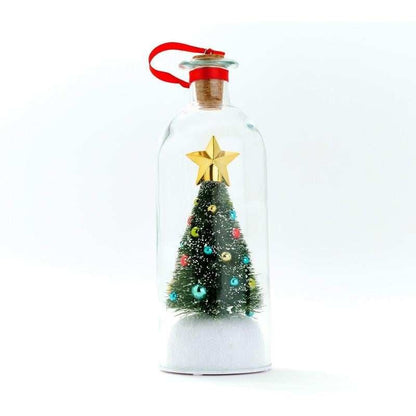 Weihnachtsbaum mit Flaschenpost — Persönliche Nachricht verschenken Mivoza Deutschland