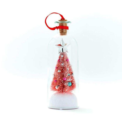 Weihnachtsbaum mit Flaschenpost — Persönliche Nachricht verschenken Mivoza Deutschland