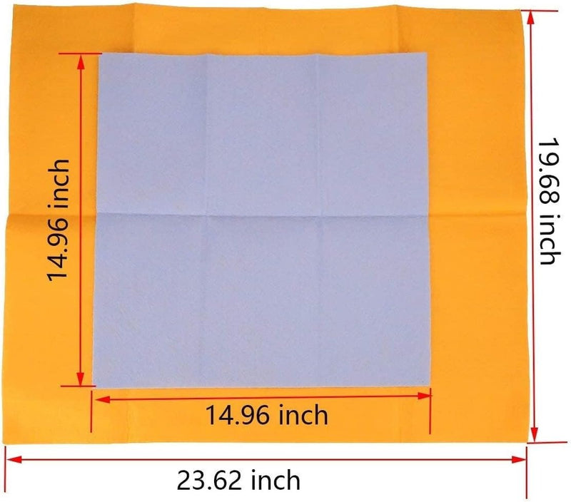 Reusable Cleaning Cloths,Absorbent Cloths,Multi-Purpose Cleaning Shammy (Chamois) Towel,Will Not Scratch,Machine Washable,4 Large&4 Small Mivoza Deutschland