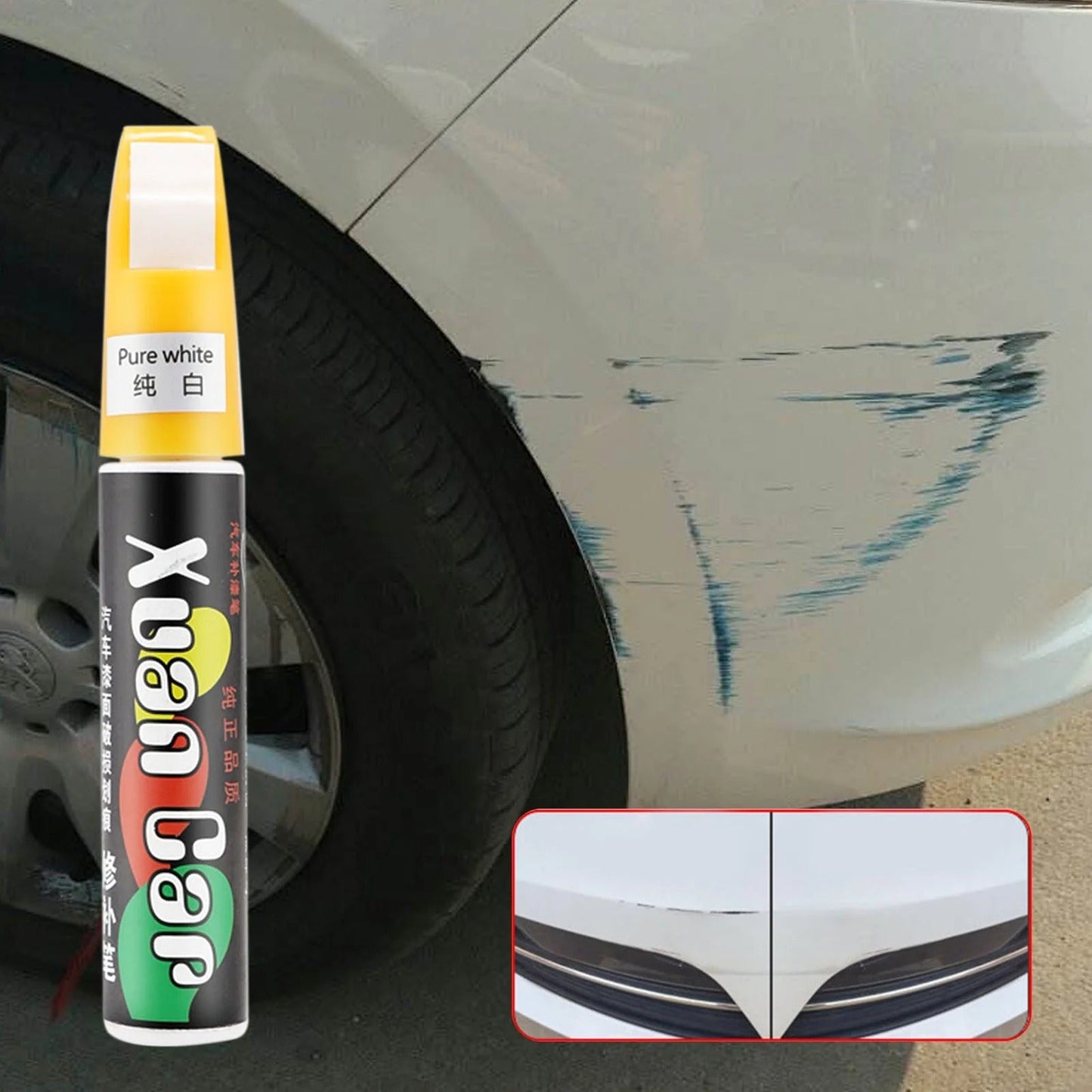 Auto-Kratzentferner Lackstift – Schnelle & günstige Reparatur von Kratzern Zorenza