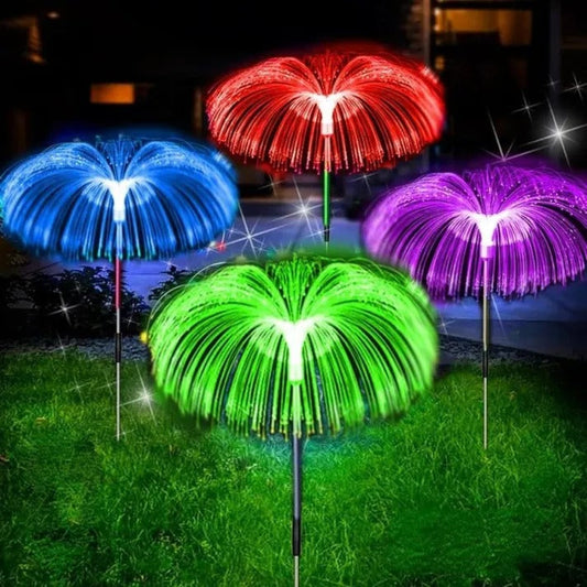 Solar-Gartenlicht Qualle – Hypnotischer Farbwechsel bei Nacht Zorenza