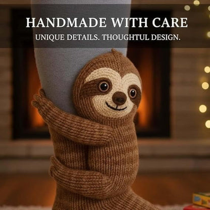 Tier-Umarmungs-Socken | Handgefertigt, weiche Baumwolle Zorenza