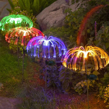 Solar-Gartenlicht Qualle – Hypnotischer Farbwechsel bei Nacht Zorenza