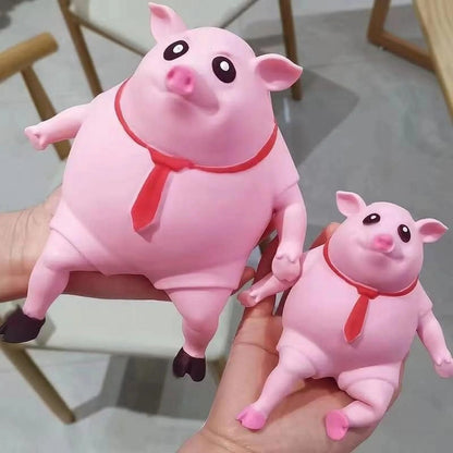 Antistress-Spielzeug Schweinchen | Weicher, langlebiger Gummi Mivoza Deutschland