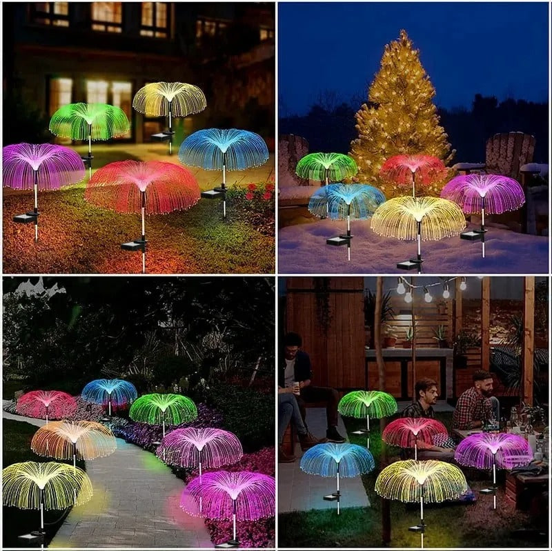 Solar-Gartenlicht Qualle – Hypnotischer Farbwechsel bei Nacht Zorenza