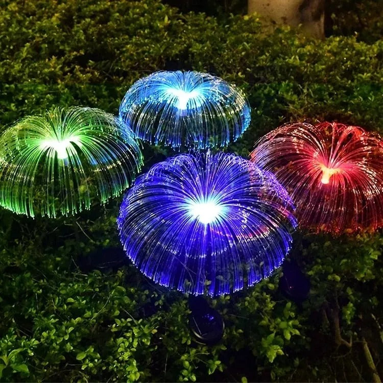 Solar-Gartenlicht Qualle – Hypnotischer Farbwechsel bei Nacht Zorenza