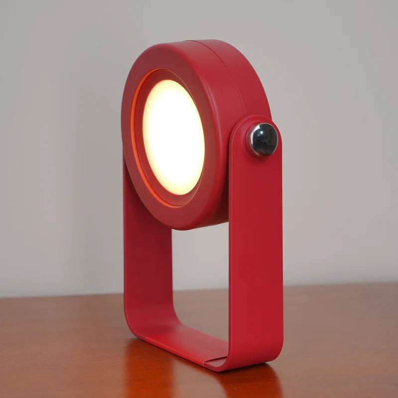 Faltbare Laternen-Tischlampe | Eleganter Buchenholzgriff & LED-Licht Zorenza