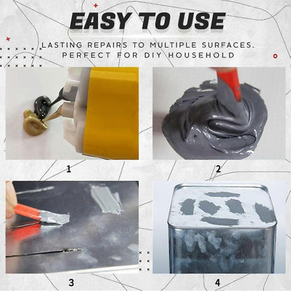 Metall-Reparaturpaste | hochfest, wetterfest, formbar Zorenza