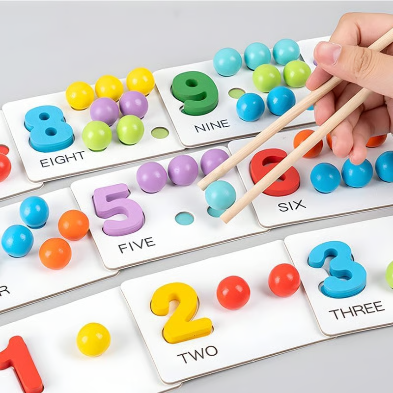 Montessori Mathe Spielzeug Set — Beliebt bei Kindergartenlehrern Mivoza Deutschland