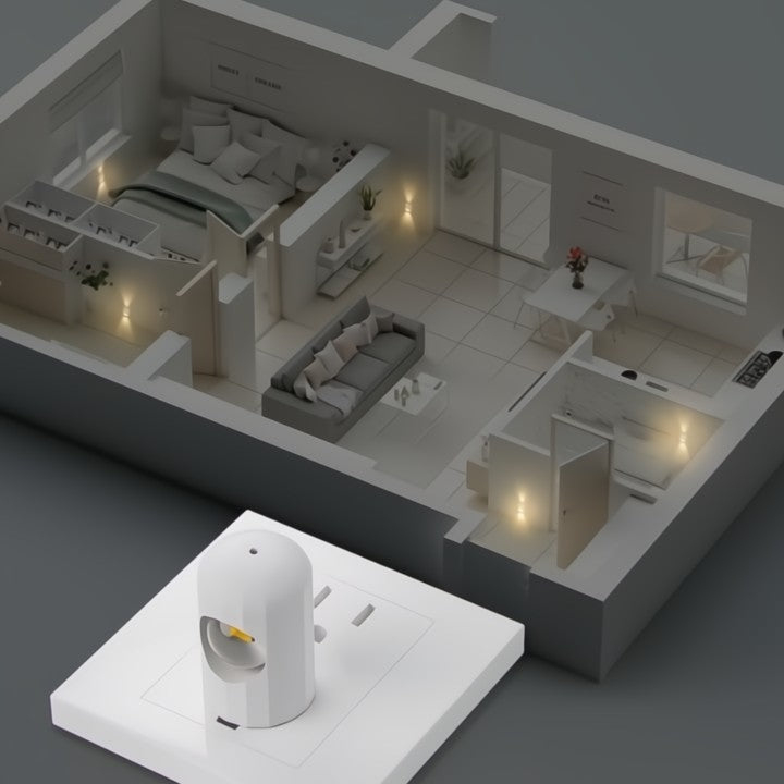Steckdosen-Nachtlicht | Sanftes warmweißes LED-Licht Zorenza