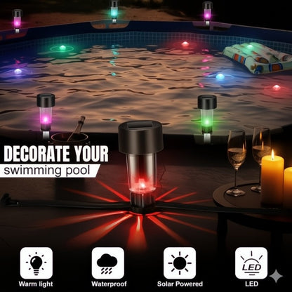 Solar Poollichter – stimmungsvolle Beleuchtung für Garten & Terrasse Zorenza