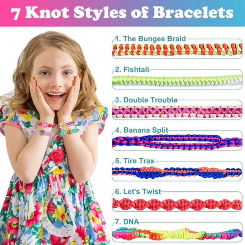 Armband Flechtset | 7 kreative Designs für Kinder ab 5 Jahren Zorenza