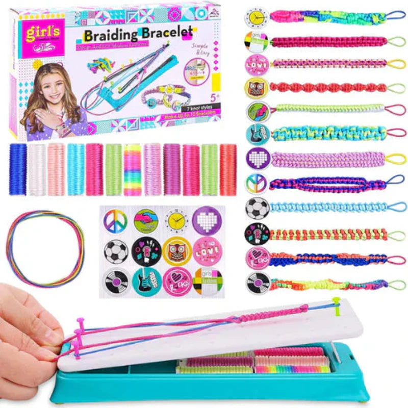 Armband Flechtset | 7 kreative Designs für Kinder ab 5 Jahren Zorenza