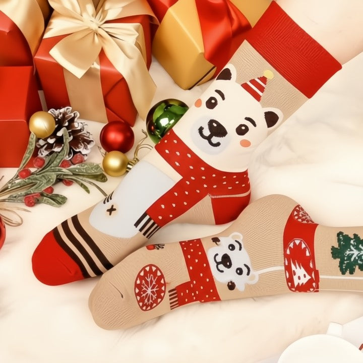 24 Tage Wohlfühl-Komfort für Ihr Zuhause: Eleganter Socken-Adventskalender Premium. Zorenza
