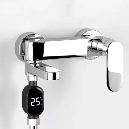 Digitales Duschthermometer | Präzise Temperaturkontrolle mit LED-Display Zorenza