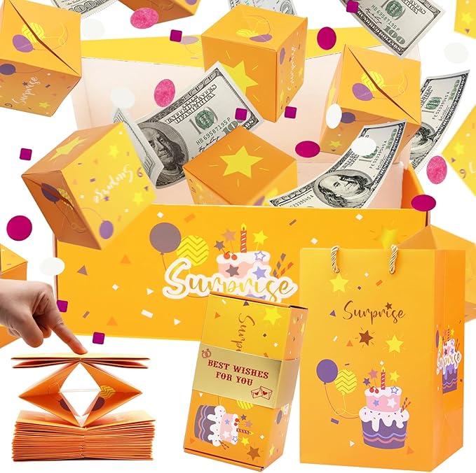 Überraschungs-Geschenkbox – Ideal für Geburtstage & Anlässe Zorenza